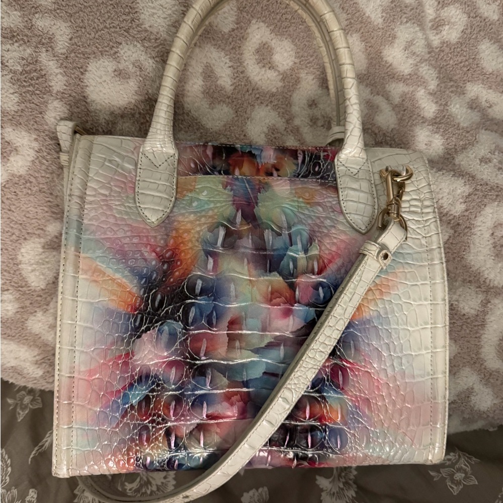 Brahmin Prism Ombre Croc-Embossed Women's Bag - Picture 4 of 13